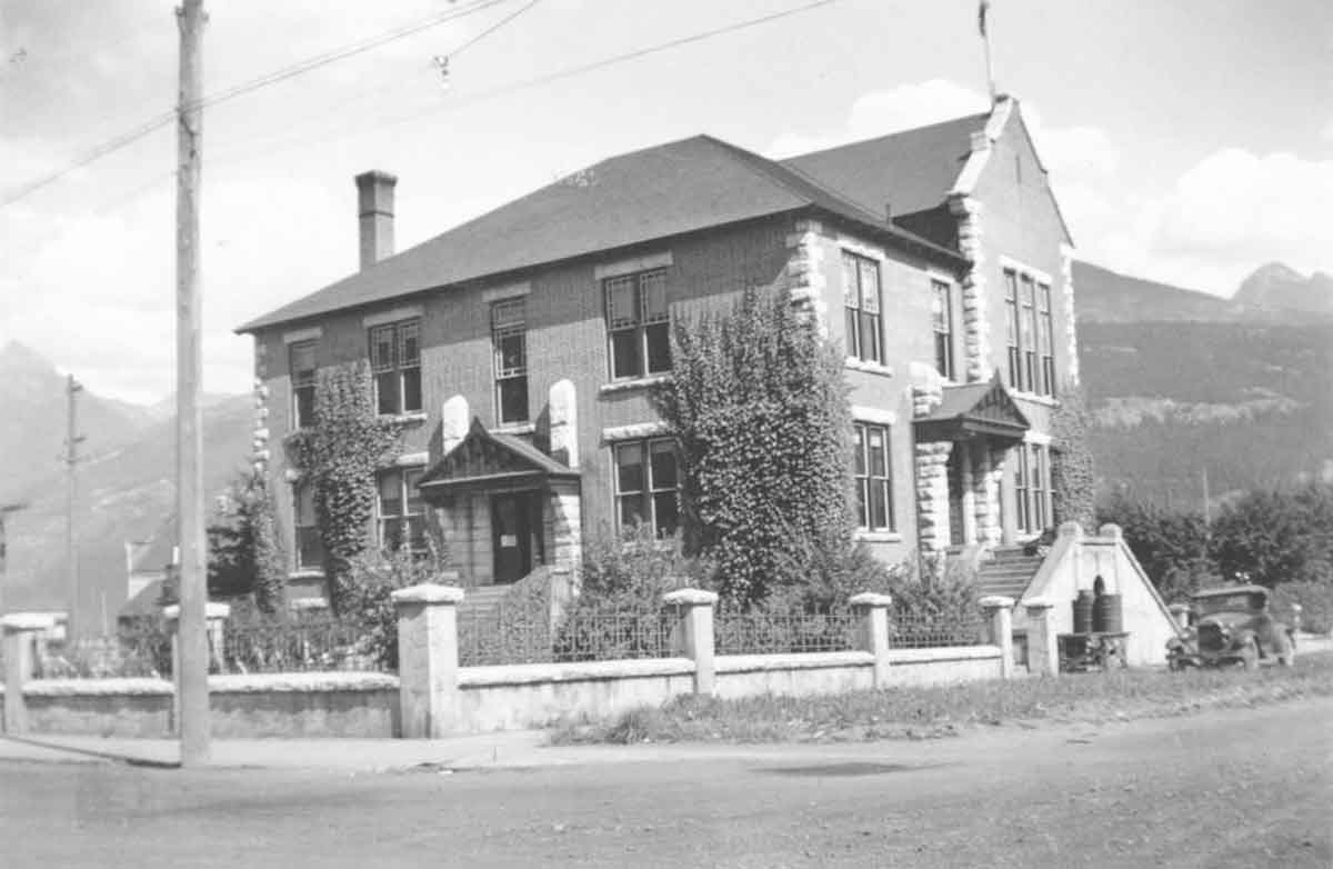 Kaslo Provincial Building, 1950's